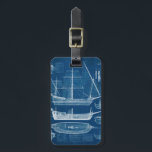 Antique Frakt Blueprint I Bagagebricka<br><div class="desc">Kartor och skisser</div>