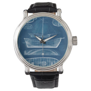 Antique Frakt Blueprint II Armbandsur