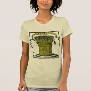 Antique Fransk Cafe Advertisment T Shirt
