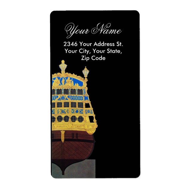 ANTIQUE GALLEON FRAKTSEDEL (Framsidan)