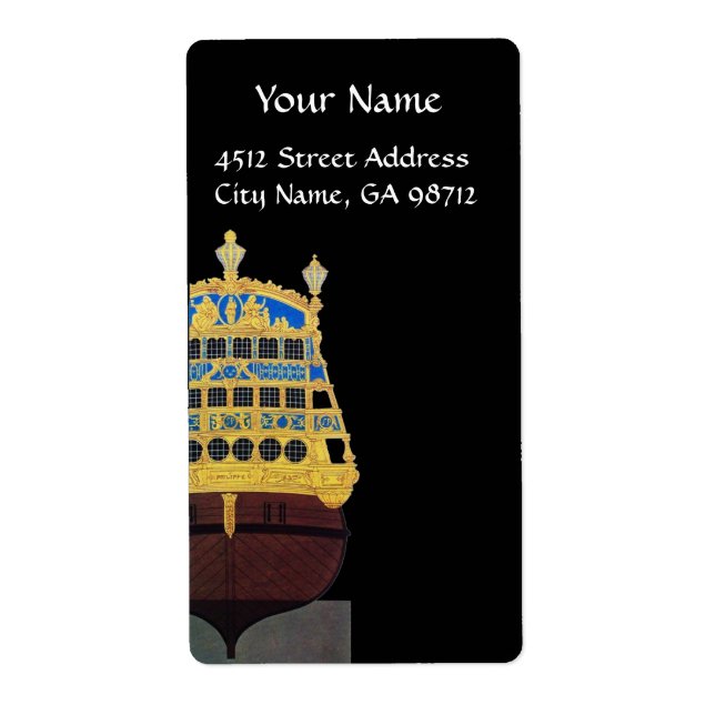 ANTIQUE GALLEON FRAKTSEDEL (Framsidan)