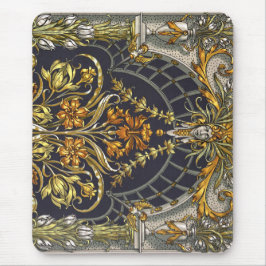 Antique Garden Entry Mousepad Musmatta