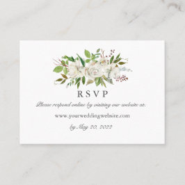 Antique Garden WedOSA Online webbplats Visitkort