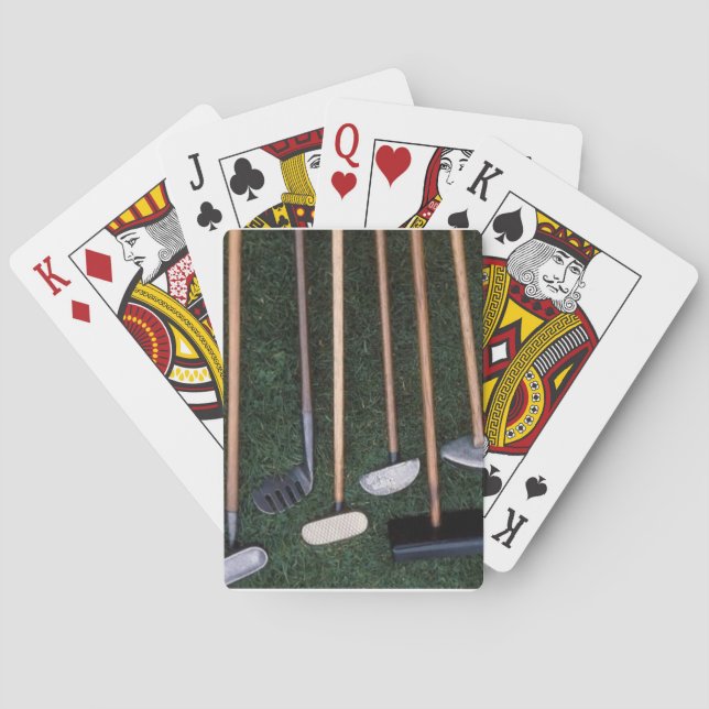 ANTIQUE GOLF KLUBB SET PLAYCDS SPELKORT (Baksidan)