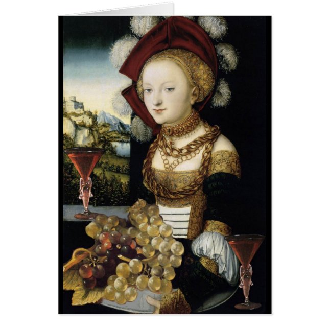 ANTIQUE GRAPE VINEYARD VIN TASTING PARTY HÄLSNINGSKORT (Framsidan)