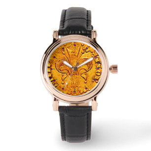 ANTIQUE GULD FLORENTINE FORINT ARMBANDSUR