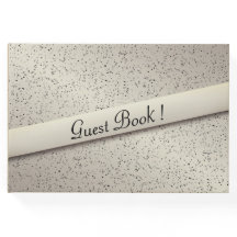 Antique Guld Glitter Guest Bok