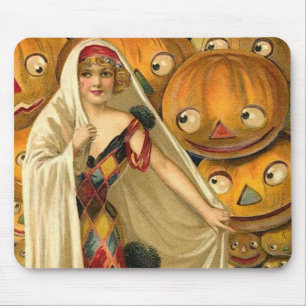 Antique Halloween Jack o lantern Costume Woman Musmatta