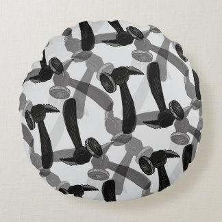 Antique Hammer Mancave Rund Kudde