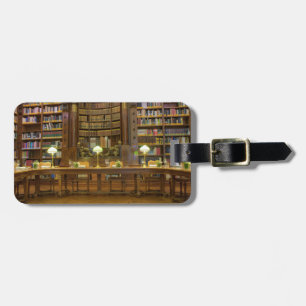 Antique Historical Bibliotek Bagagebricka