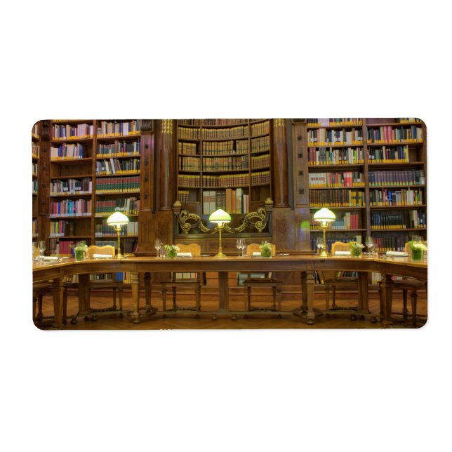 Antique Historical Bibliotek Fraktsedel (Framsidan)