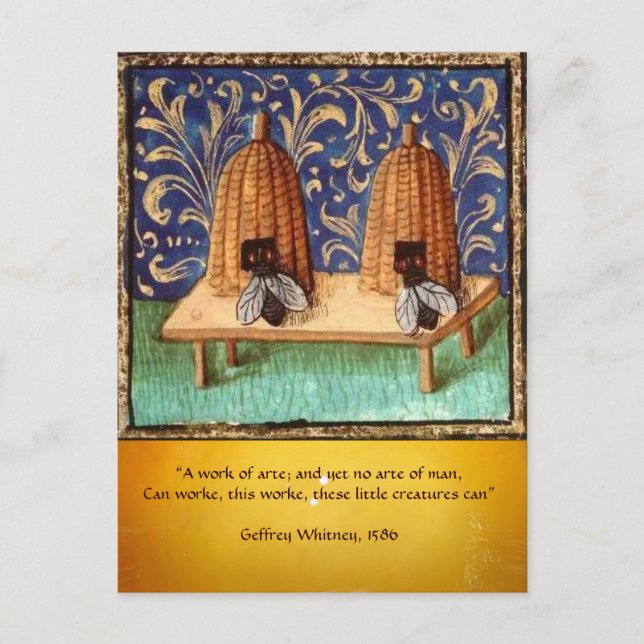 ANTIQUE HONEY BE BEEKEEPER,KÖP VYKORT (Framsida)