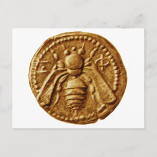 ANTIQUE HONEY BEE COIN VYKORT