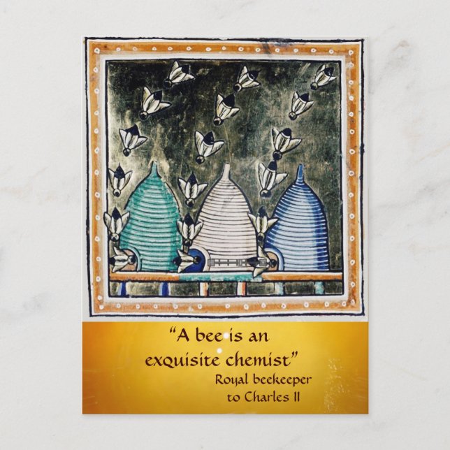 ANTIQUE HONEY BES BE HIVES BEEKEEPER,KÖP VYKORT (Framsida)