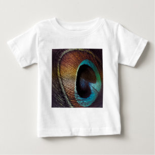 Antique Hues Peacock Feather Öga T-shirt