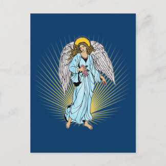 Antique Illustration of an Angel on Tshirts, Gifts Vykort