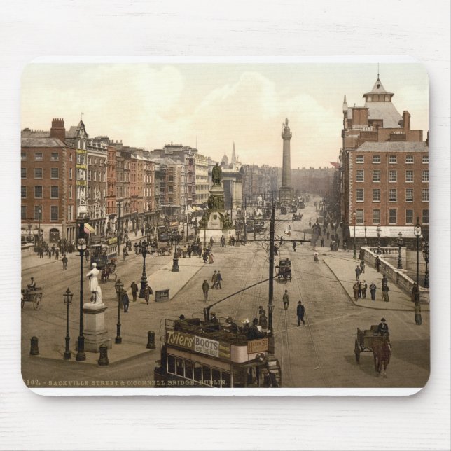 Antique Ireland, 1900 Sackville Street Dublin Musmatta (Framsidan)