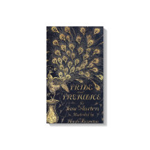 Antique Jane Austen Pride och Prejudice Peacock