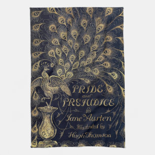Antique Jane Australien Pride och Prejudice Peacoc Kökshandduk