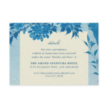 Antique Japansk Blue Cherry Blommar