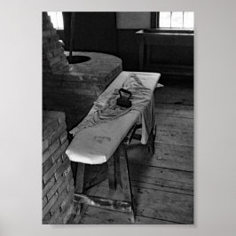 Antique Järn Board Black and White Photo Poster