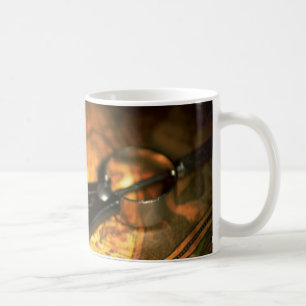 Antique Karta & Compass Kaffemugg
