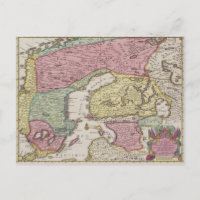 Antique Karta i Sverige 2