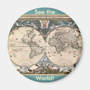 ANTIQUE KARTA MAGNET