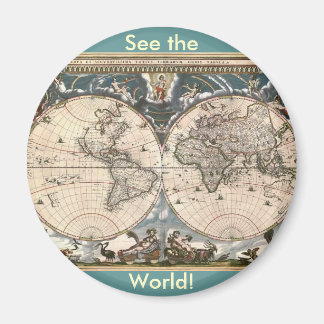 ANTIQUE KARTA MAGNET