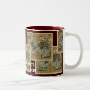 Antique Karta Series Två-Tonad Mugg