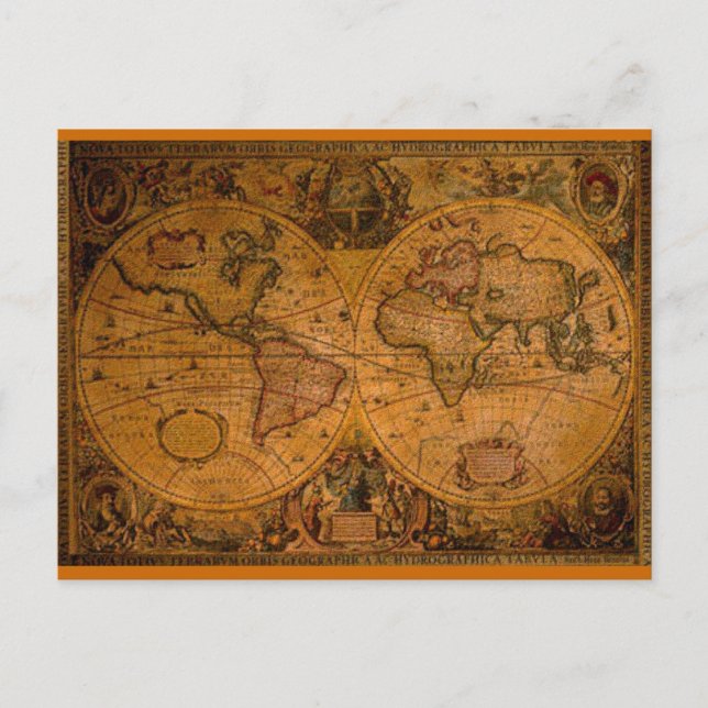 ANTIQUE KARTA VYKORT (Framsida)