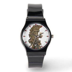 ANTIQUE KNIGHT HELMET MED EGLE ARMBANDSUR