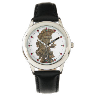 ANTIQUE KNIGHT HELMET MED EGLE ARMBANDSUR