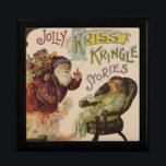 Antique Kris Kringle Sanga Claus Minnesask<br><div class="desc">Ett vackert biet av segeroriska teckningar som visar ett antikt jultomten,  denna illustration bygger på ett barns bok från slutet av 1800-talet.</div>