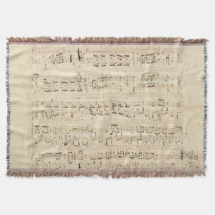 Antique Lakan Music Chopin Manuscript Filt