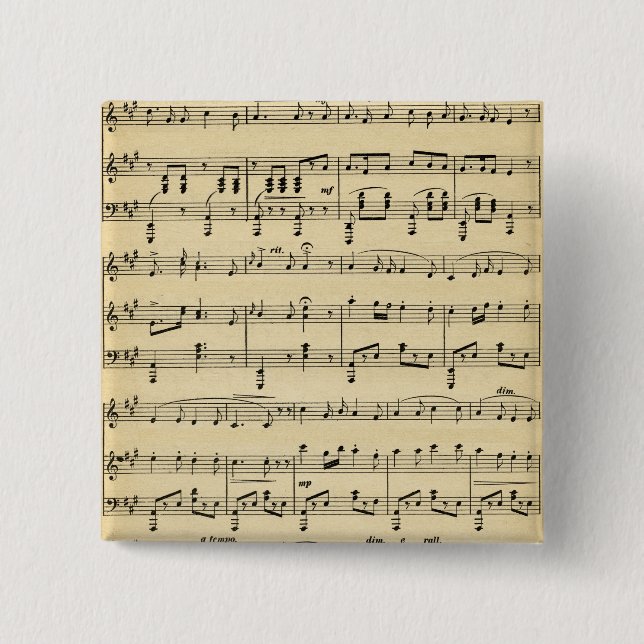 Antique Lakan Music Knapp (Framsida)