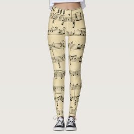 Antique Lakan Music Leggings