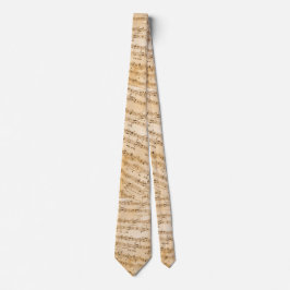 Antique Lakan Music Tie Slips