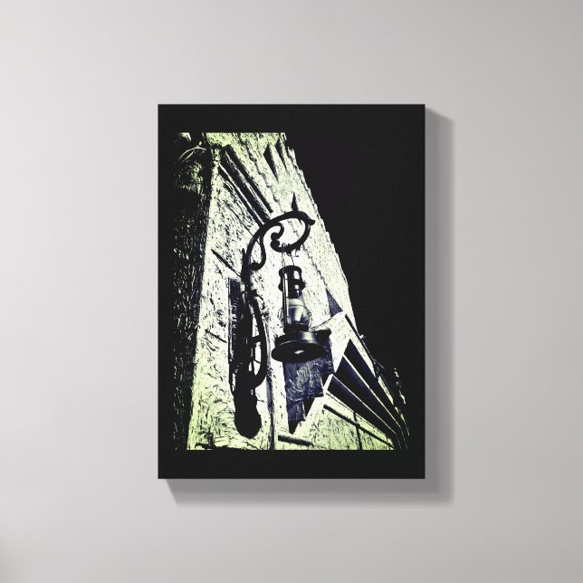 Antique Lamp Canvastryck (Framsida)