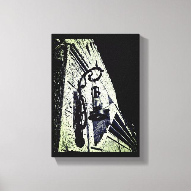 Antique Lamp Canvastryck (Framsida)