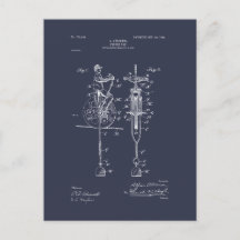 Antique Leksak 1904 Patent Teckning