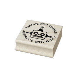 Antique Leksak Robot Tack Stämpel