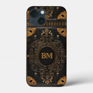 Antique look Phone Case med ditt Monogram