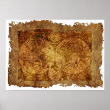 Antique Map of The World