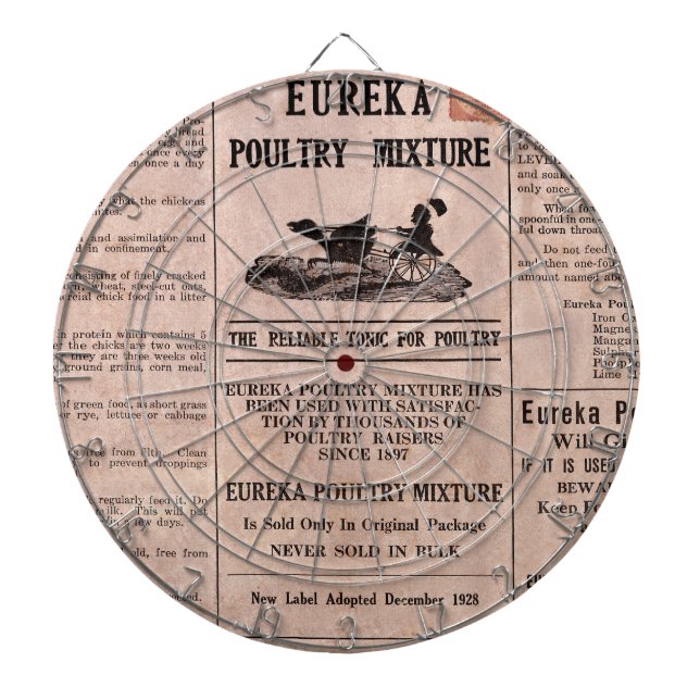 Antique Mata Canister Darttavla (Framsidan)