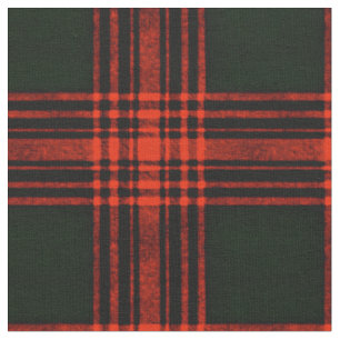 Antique Menzies Hunting Tartan Play Mönster Tyg