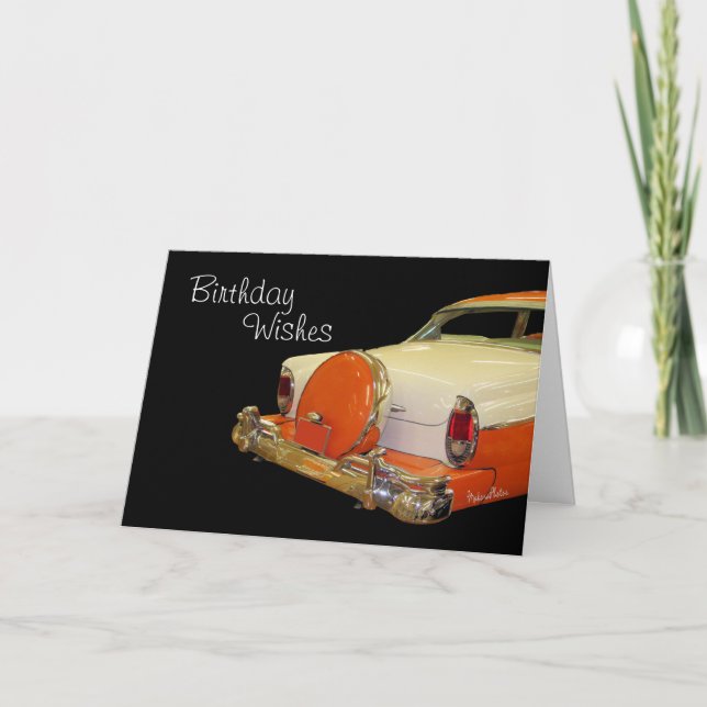 Antique Merc-anpassa valfri tillfälle Kort (Framsida)