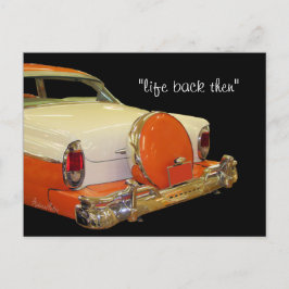 Antique Merc Car Postcard-anpassa den Vykort