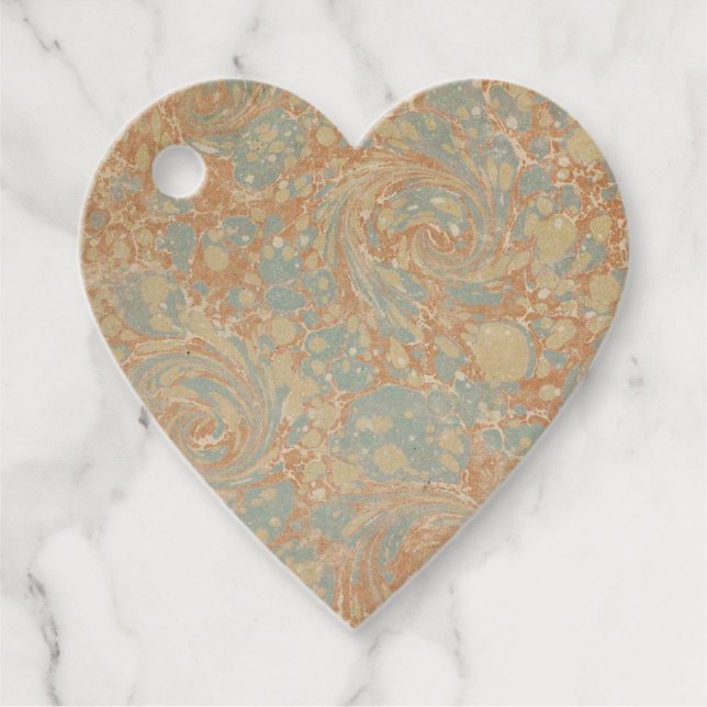 Antique Mönster Bok I Gåvor Etiketter (Framsida)