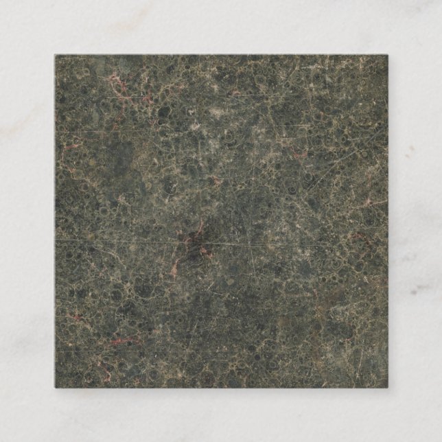 Antique Mönster Bok IV Fyrkantigt Visitkort (Framsida)